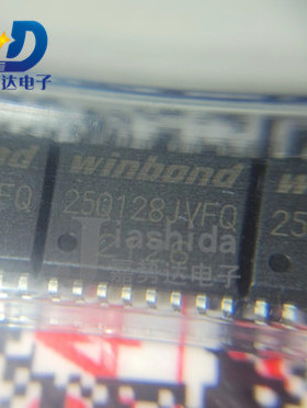 W25Q128JVFIQ 25Q128JVFQ FLASH存储器芯片 SOIC-16 全新