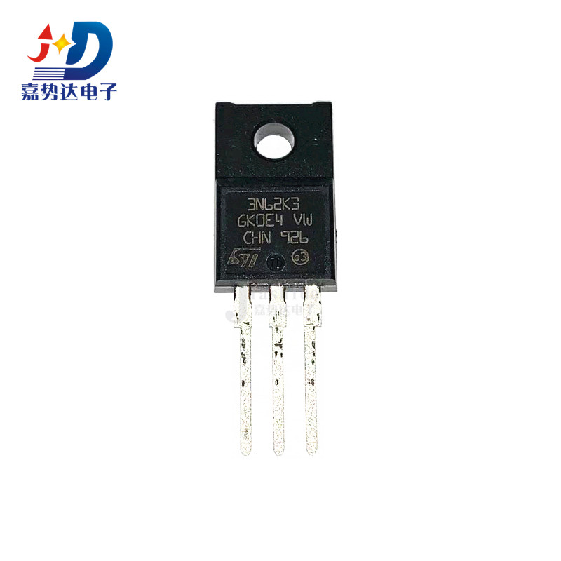 STF3N62K3 3N62K3 MOSFET管N沟道2.7A/620V TO220F 全新