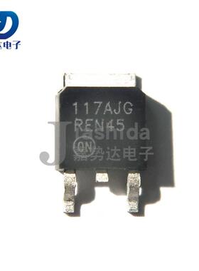 NCP1117DTARKG 丝印：117AJG 低压差稳压器 TO-252 全新