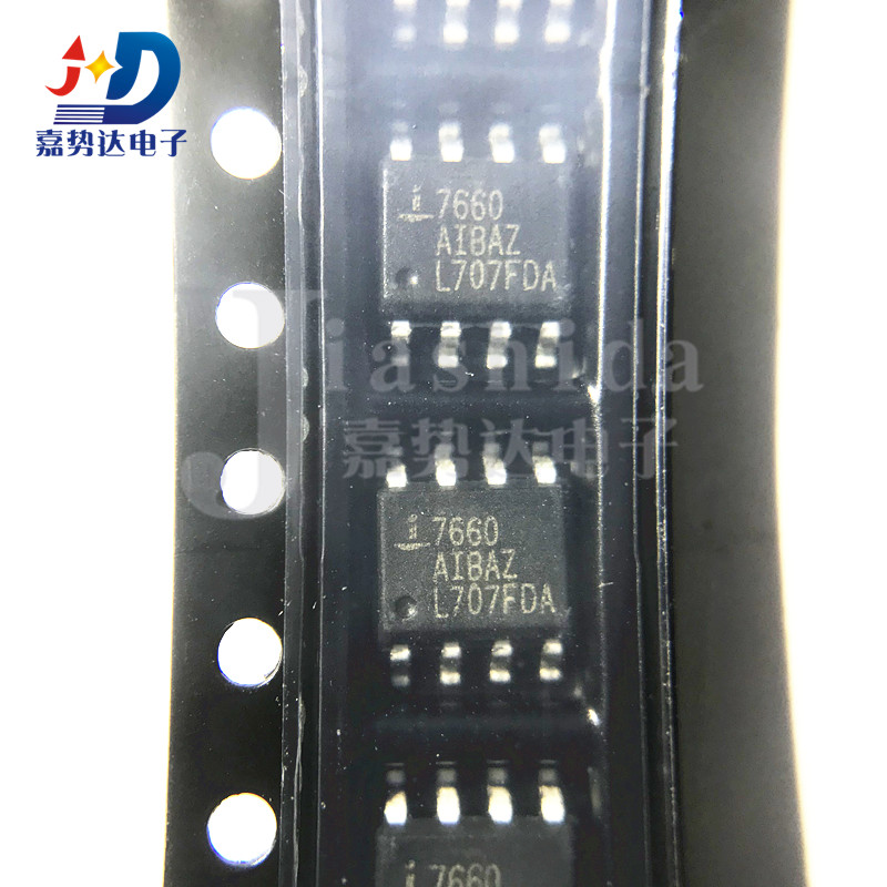 ICL7660AIBAZ 丝印：7660 开关稳压器 ICL7660 SOP-8 全新