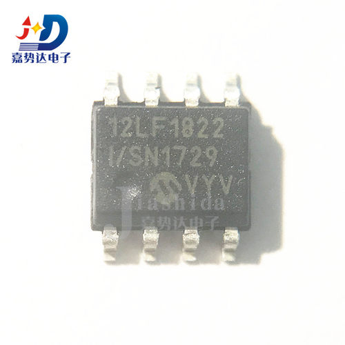 PIC12LF1822-I/SN 丝印：12LF1822-I/SN 8位微控制器 SOP8 全新