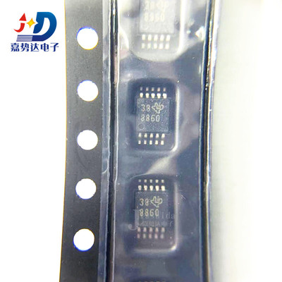 ADS8860IDGSR 丝印：8860 模数转换器-ADC MSOP10 全新