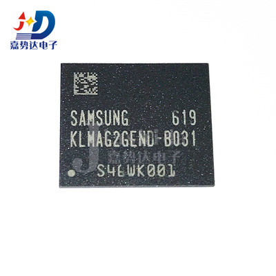 KLMAG2GEND-B031 EMMC闪存芯片16G 储存器IC FBGA-153 全新