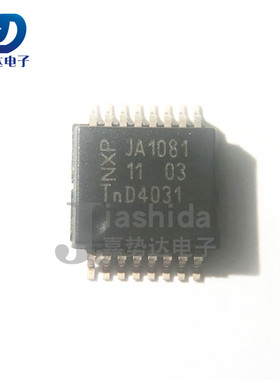 TJA1081TS,118 TJA1081TS 丝印：JA1081 接口-专用IC芯片 SSOP-16