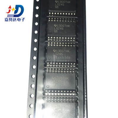 SN74LS245DWR 丝印：LS245 三态双向总线收发器宽体 SOP-20 全新