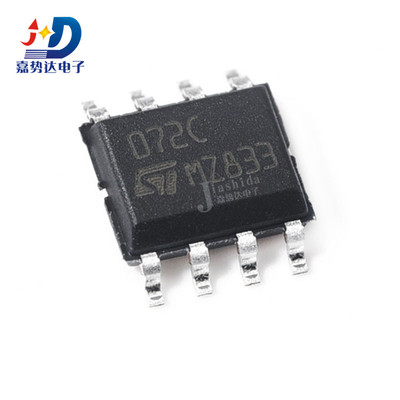 TL072CDT TL072C 丝印：072C 双路运算放大器4MHZ SOP-8 全新