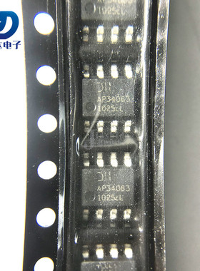 AP34063S8L-13 丝印:AP34063 SOP-8 开关稳压器转换器IC芯片 全新