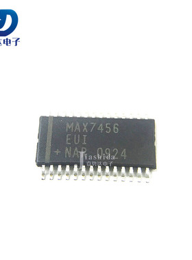 MAX7456EUI+T MAX7456 显示驱动器 视频IC芯片 TSSOP28 全新