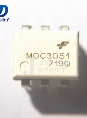 MOC3051 MOC3051M 三极与 SCR 输出光电耦合器 DIP-6 全新