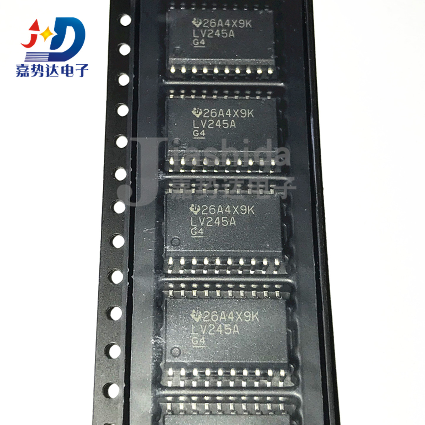 SN74LV245ADWR 丝印：LV245A 八通道总线收发器 SOP-20 全新