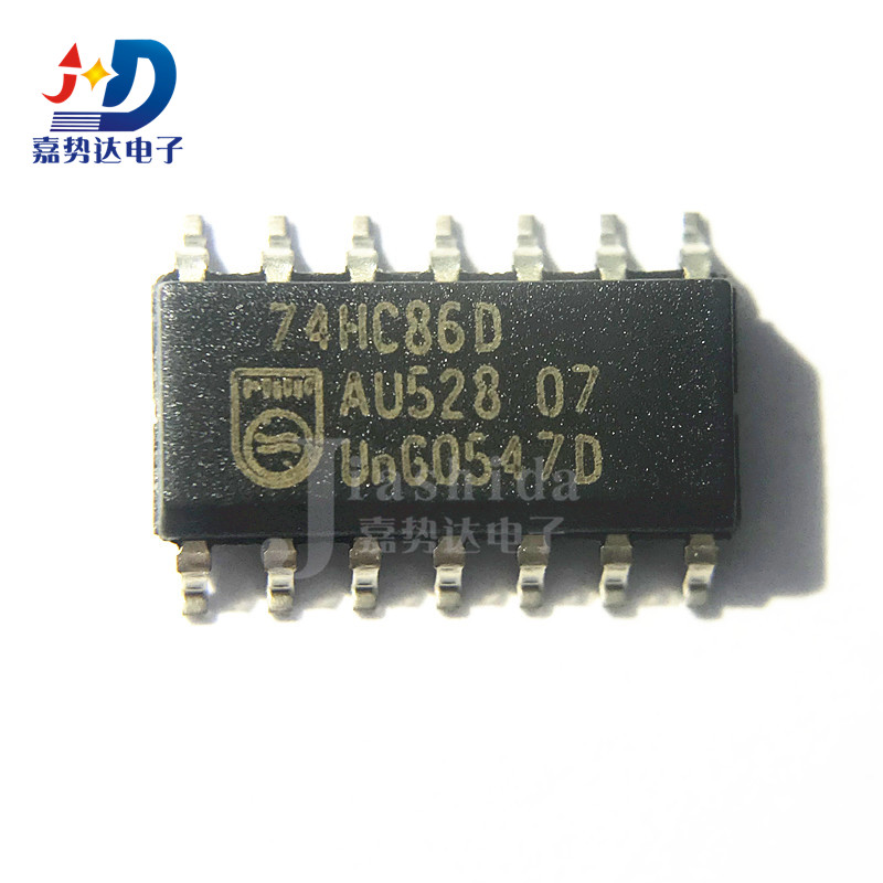 74HC86D 74HC86 2输入端四异或门 逻辑器IC SOP-14 全新