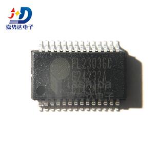 PL2303GC USB转换芯片 SSOP28 电源开关芯片 全新