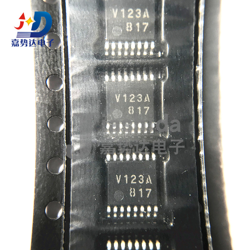 SN74LV123APWR 丝印：LV123A 单稳态多谐振荡器 TSSOP-16 全新