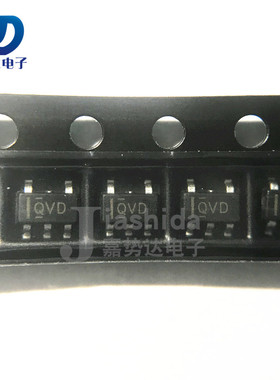 TLV70233DBVT 丝印：QVD 低压差稳压器 TLV70233 SOT23-5 全新
