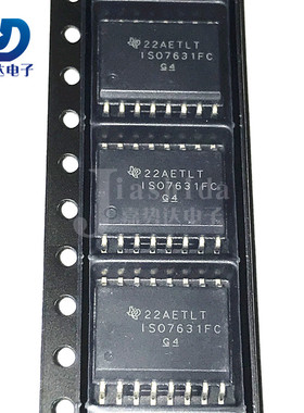 ISO7631FCDWR ISO7631FC 数字隔离器 贴片SOIC-16 全新