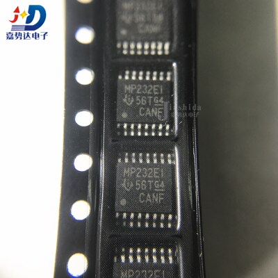 MAX3232EIPWRQ1 丝印：MP232EI RS-232接口集成电路TSSOP-16 全新