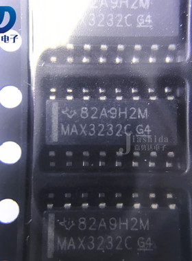 MAX3232CDR MAX3232C RS-232接口集成电路 SOP-16 全新