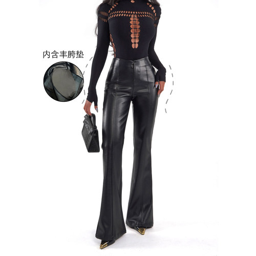 开叉性感长裙24Y490秋日庭欧美