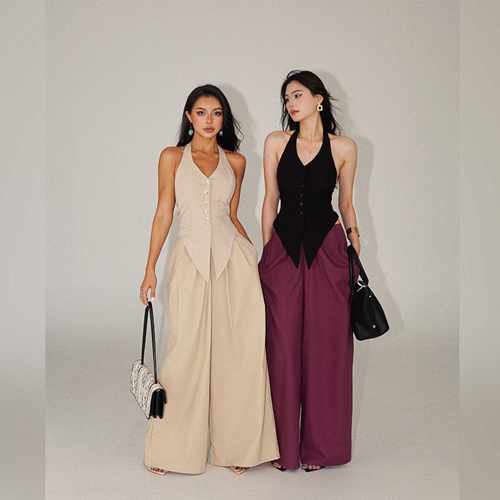 K052Z374小众气质显瘦裤子蜜蜜家