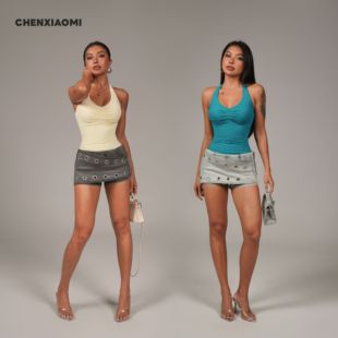 欧美辣妹性感时尚 银河旷野 修身 复古半身裙裤 K146 蜜蜜家