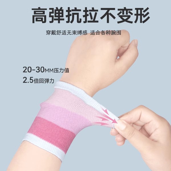 运动护腕女手腕扭伤擦汗吸汗