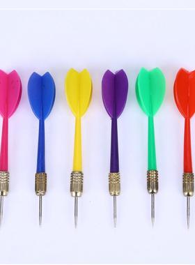 飞镖针6克针式飞镖耐摔塑料轻质夜市摆摊扎气球飞标针镖盘专用镖
