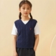 热销秋冬款 麻花百搭坎肩学院风毛衣马甲潮 男女童棉质针织背心经典