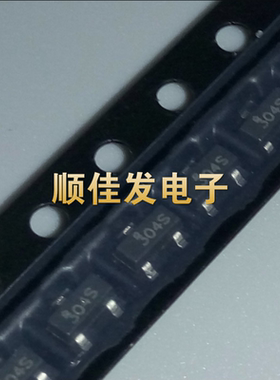 全新FDV304P SOT-23 场效应管 丝印304 原装 10个