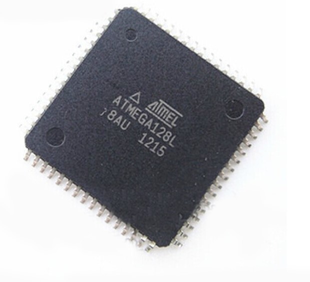 全新贴片 ATMEGA128L-8AU 8位微控制器 128K闪存 64-TQFP