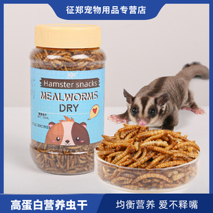 蜜袋鼯零食面包虫干烘干黄粉虫食物密袋鼬粮食用品大礼包套餐齐全