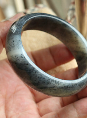 青花玉女款新疆手镯