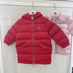 Lesenphants丽婴房专柜正品冬季新款儿童加厚短款连帽羽绒服