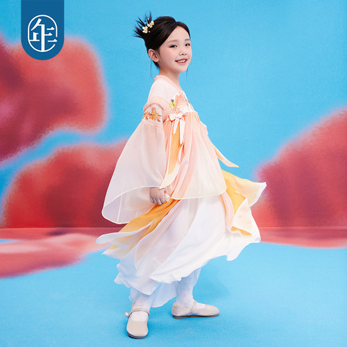 年衣.乐见沉鱼汉服女童春秋超仙