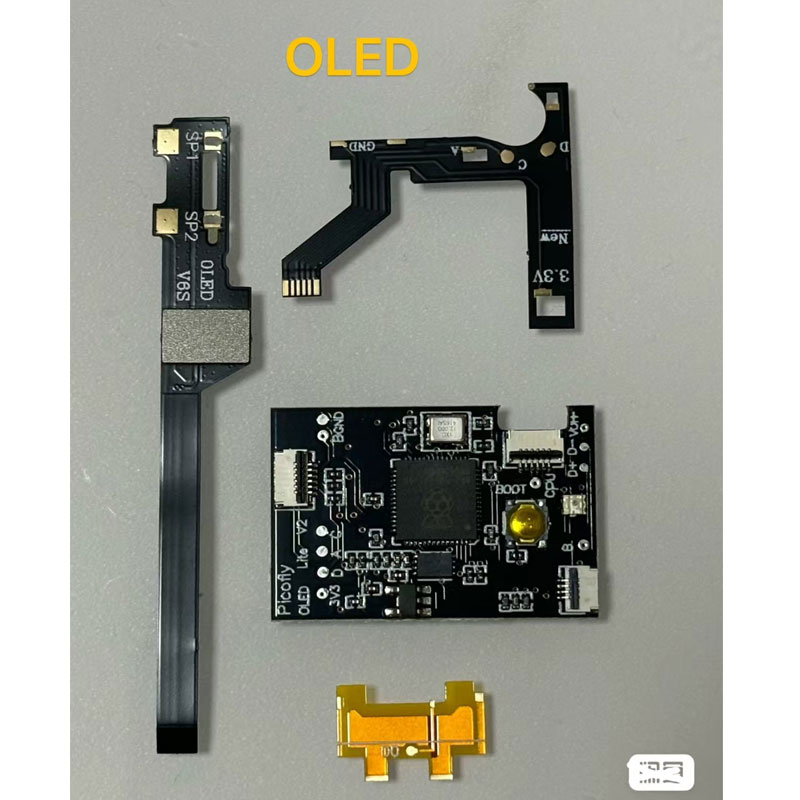NS树莓派芯片rp2040Picofly Pico适用switch高速版Lite OLED 续航