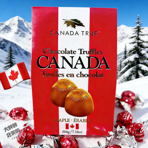 现货加拿大特产礼品枫糖松露巧克力Canada高档礼品回国送礼伴手礼