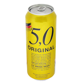 德国原装进口奥丁格5.0小麦白啤酒500ml*24听自然浑浊型 次日达