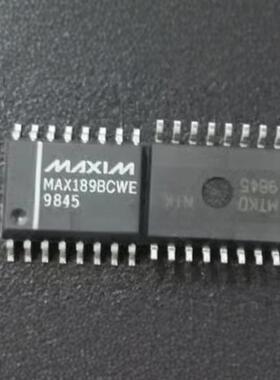 MAX189BCWE SO16 12-Bit Serial ADC-模数转换器 正品保证