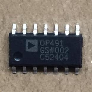 OP491G 正品 封装 运算放大器芯片 保证 SOP14 OP491GSZ