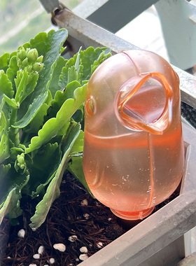 懒人自动小鸟浇花器出差滴水神器阳台家用花盆栽滴灌加水器渗水器