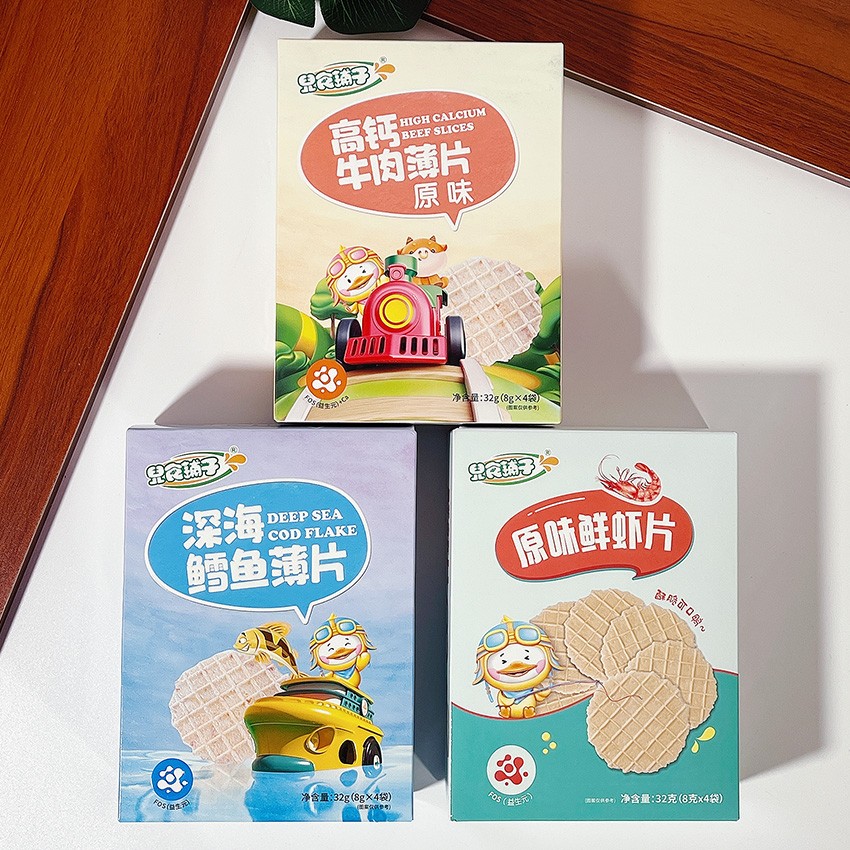 儿食铺子鳕鱼薄片营养健康