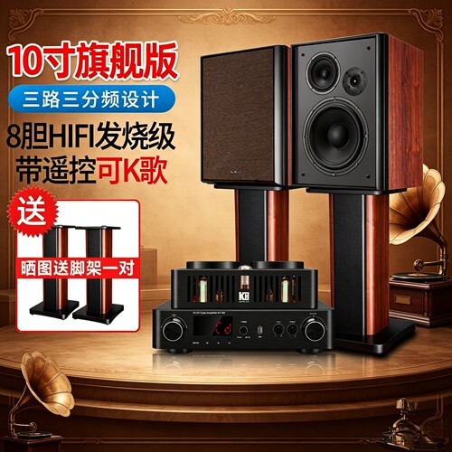 十寸三分频发烧套装家用组合音响