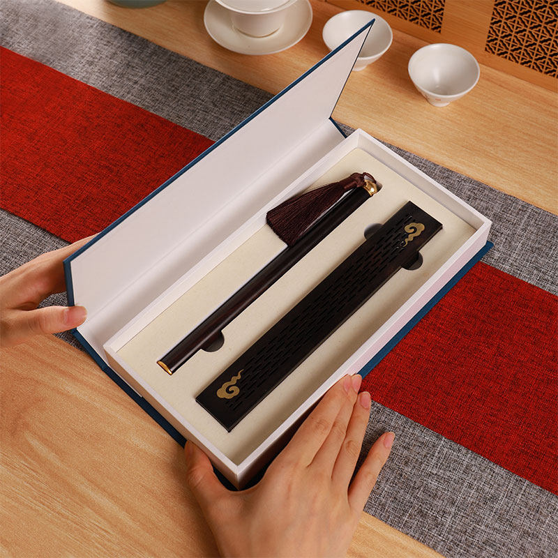 黑檀木镶铜线香炉红木质沉香卧香炉禅意家用镂空熏香盒檀香焚香炉,餐饮具,茶道/香炉,淘宝优惠券,粉丝福利购,淘宝优惠卷