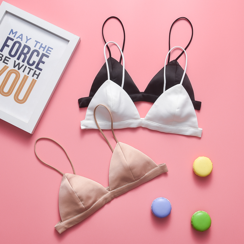 性感三角软杯内衣女细肩比基尼