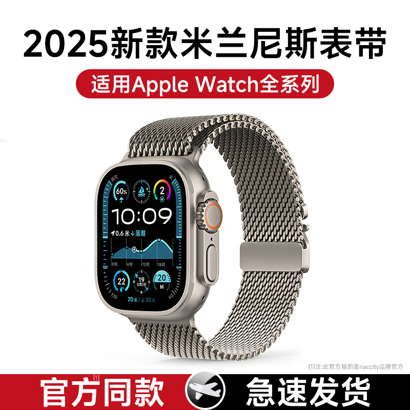 2025新款米兰尼斯手表带适用苹果
