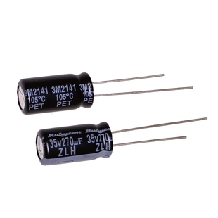 进口铝电解电容器35v270uf 8*16红宝石ZLH高频长寿命一件10个包邮