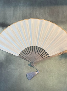 出口美国朋克骑士TC4全钛合金扇子战术防身功夫太极钛折扇纯金属