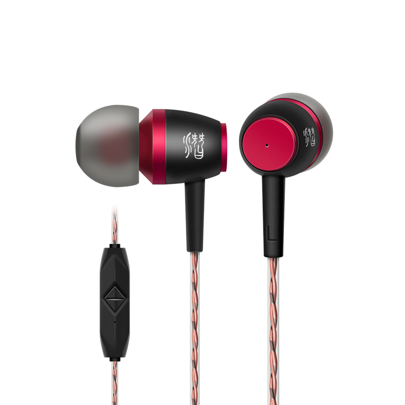 潜水专家 潜韵MC09入耳式有线HIFI耳机K歌带麦克风线控通话手机音乐3.5mm耳塞适用于华为小米vivo苹果oppo