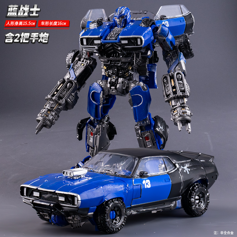 蓝霹雳反弹球汽车变形机器人金刚