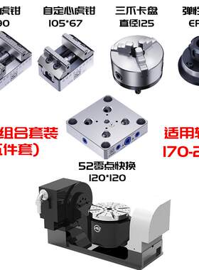 鑫点快换组合五轴转台专用