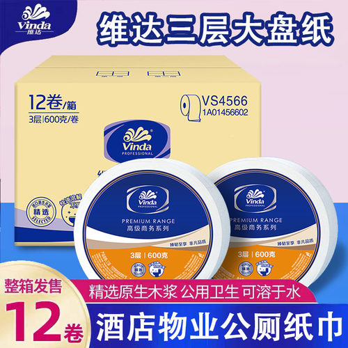 维达卷纸厕所卫生间酒店物业大盘
